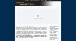 Desktop Screenshot of andrewchanharpist.com